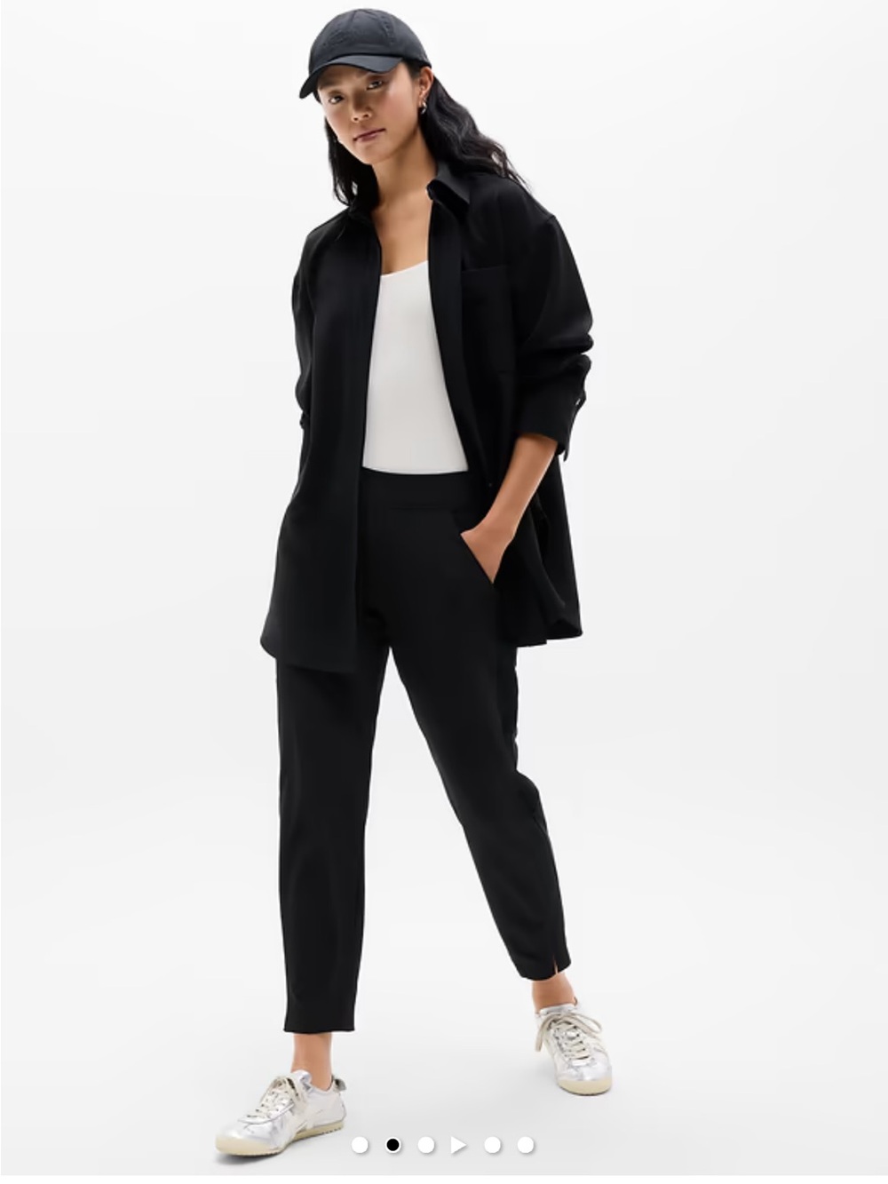 Athleta Brooklyn Mid Rise Ankle Pant Black Size 12P